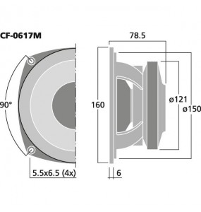 ALTOPARLANTE PA MIDRANGE