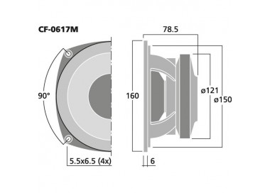 ALTOPARLANTE PA MIDRANGE
