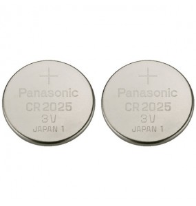 COPPIA BATTERIA AL LITIO PANASONIC