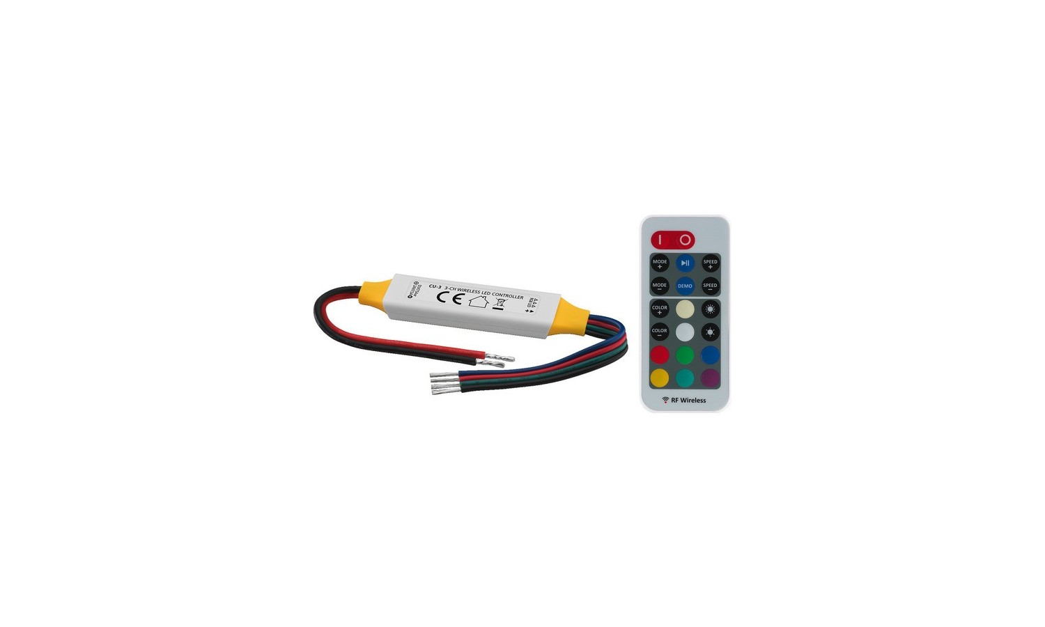 CONTROLLER LED WIRELESS 3 CANALI