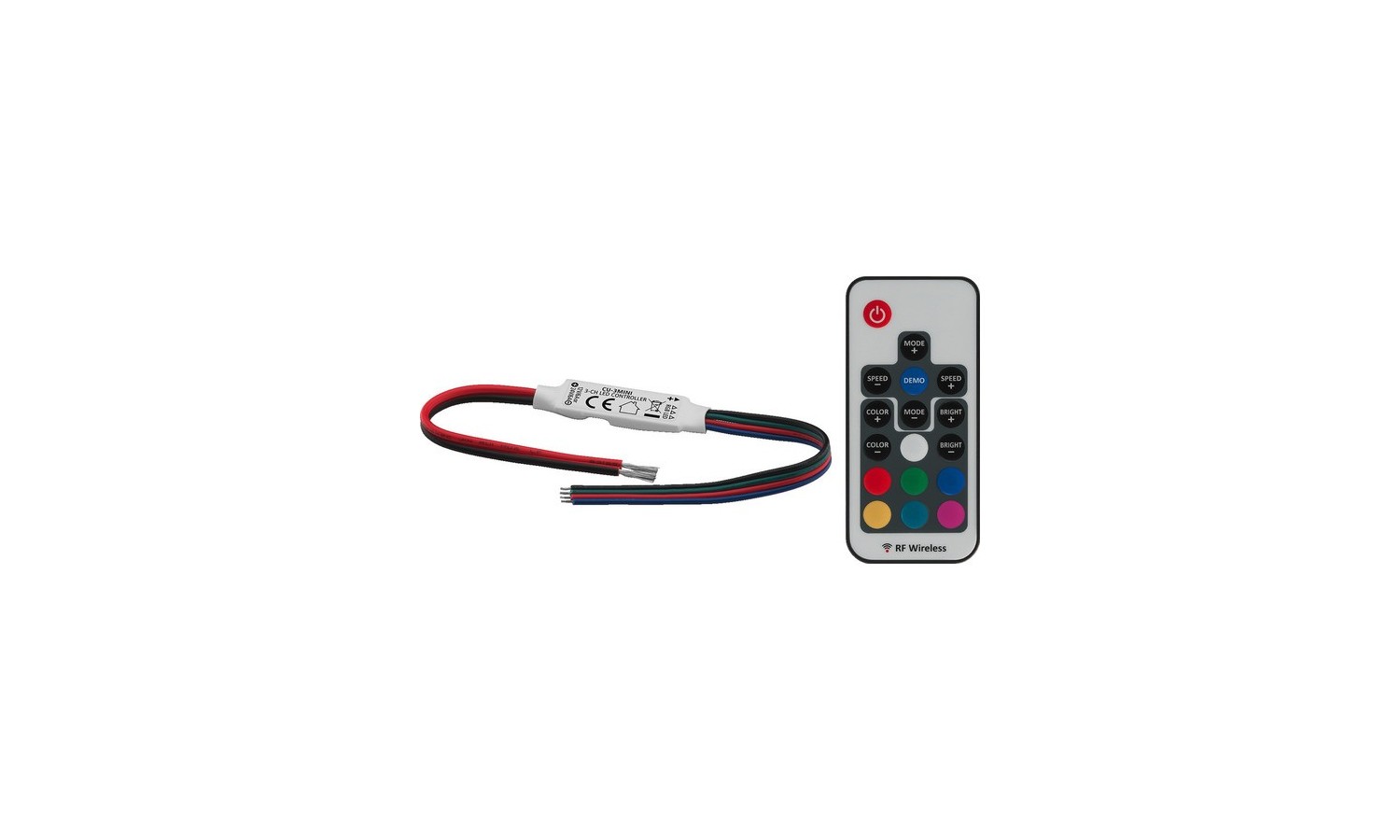 MINI CONTROLLER LED WIRELESS 3 CANALI