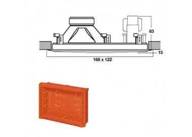 DIFFUSORE DA INCASSO 100V 10W**