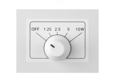 CASSA ACUSTICA 100V 10W CABINET IN METALLO bianco Garanzia 3