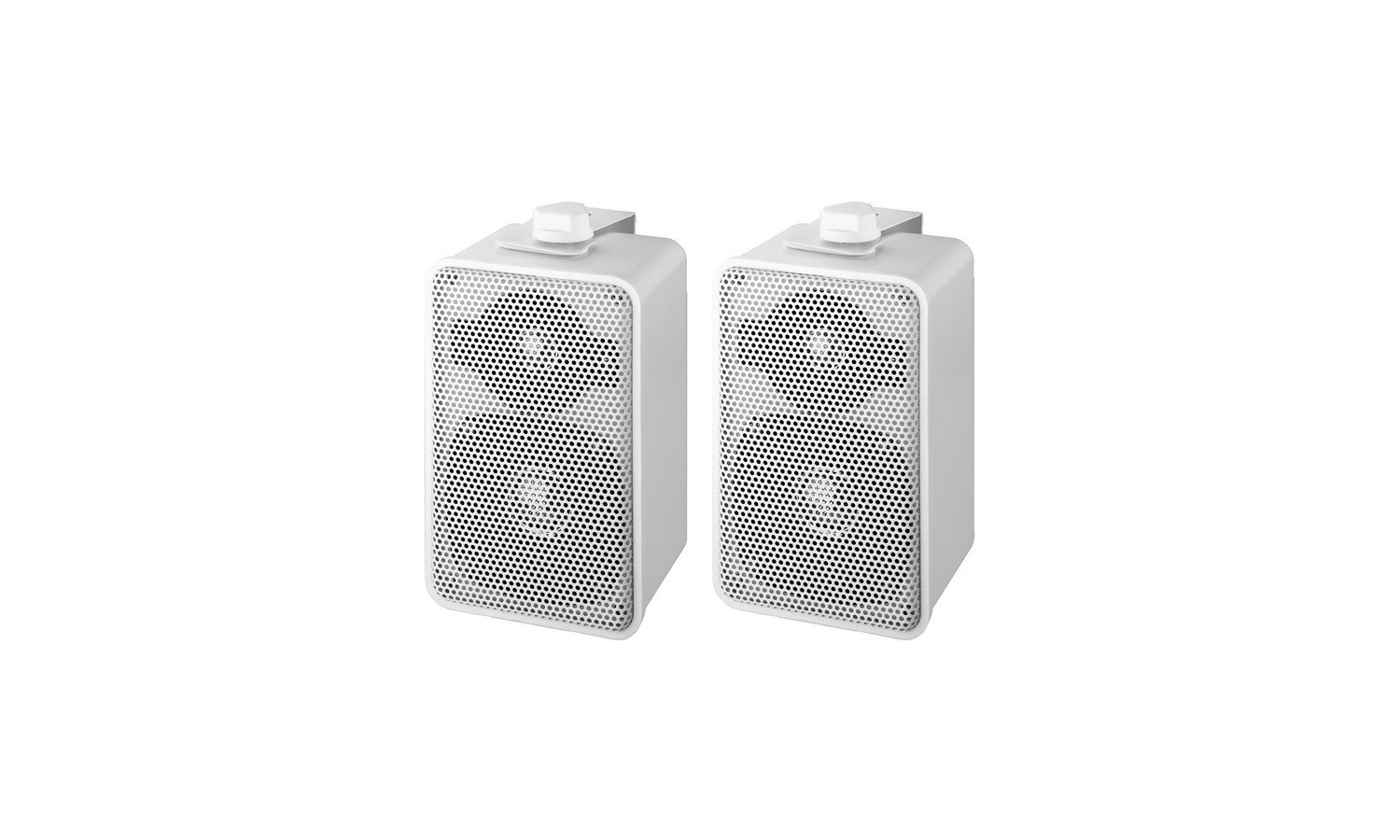 COPPIA CASSE ACUSTICHE 100V 10W bianco Garanzia 3 anni