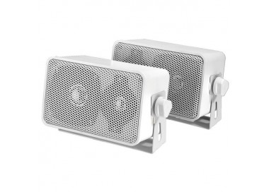 COPPIA CASSE ACUSTICHE 100V 10W bianco Garanzia 3 anni