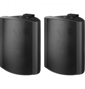 COPPIA CASSE ACUSTICHE 100V 30W nero Garanzia 3 anni