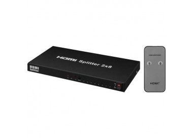 SPLITTER HD A 8 VIE Garanzia 3 anni