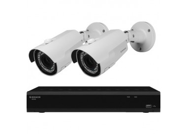 SET VIDEOSORVEGLIANZA IOR 4 CH + 2 TELECAMERE