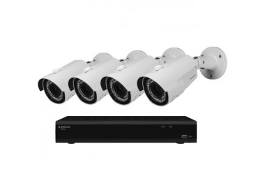 SET VIDEOSORVEGLIANZA IOR 8 CH + 2 TELECAMERE