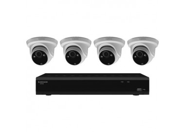 SET VIDEOSORVEGLIANZA IOR 8 CH + 2 DOMECAMERA