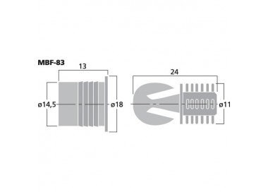 ACCESSORI X CASSE SET 8 PEZZI