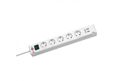 MULTIPRESA CON USB COLORE BIANCO Garanzi