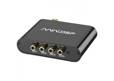 PROCESSORE DIGITALE DSP. 2 INN 4 OUT VERSIONE COMPATTA