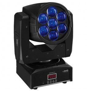 MINI MOVING HEAD 7X12W LED RGBW** Garanzia 1 anno