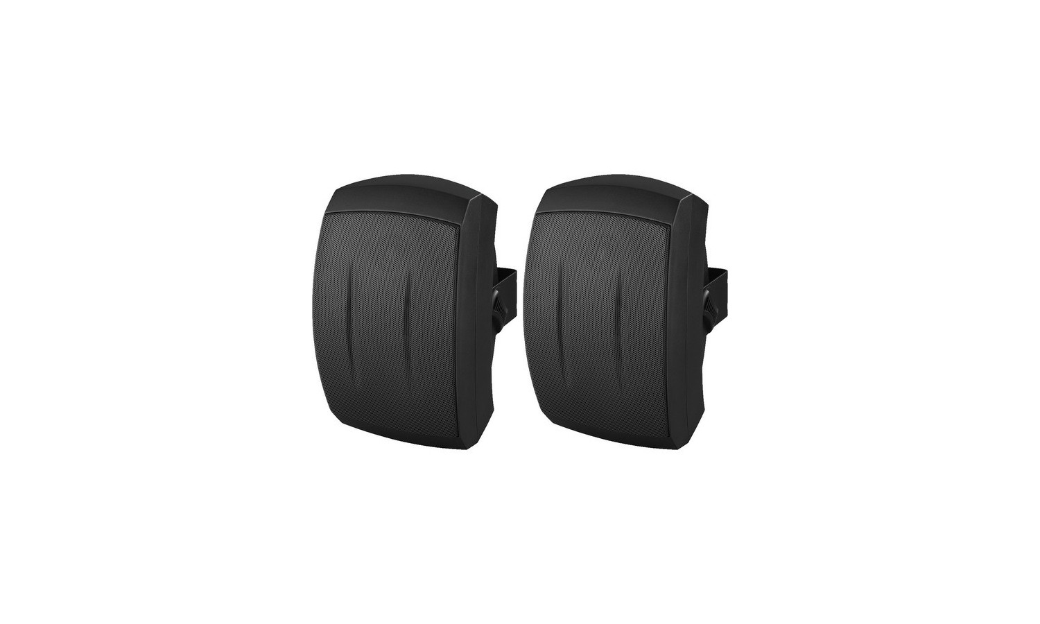 COPPIA CASSE ACUSTICHE 8 Ohm 50W IP 55 nero Garanzia 3 anni