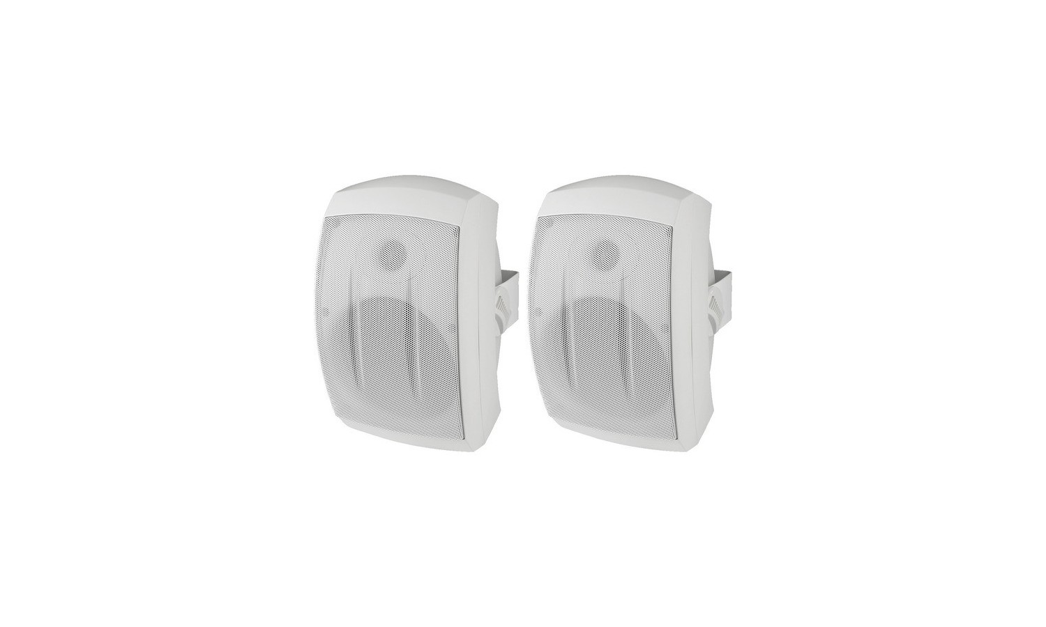 COPPIA CASSE ACUSTICHE 8 Ohm 50W IP55 bianco Garanzia 3 anni