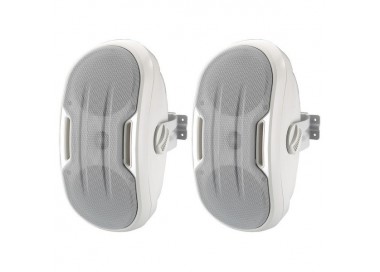 COPPIA CASSE ACUSTICHE 8 Ohm 100W biancoGaranzia 3 anni