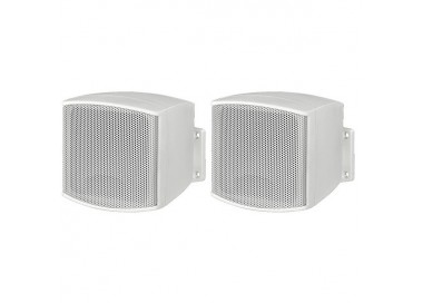 COPPIA MINI ALTOPARLANTI 8? 20W. BIANCO
