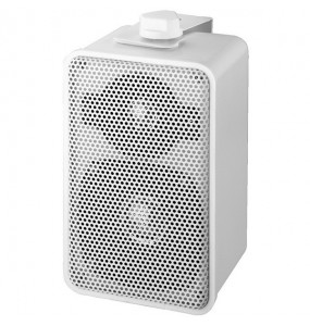 COPPIA CASSE ACUSTICHE 4 Ohm 40W biancoGaranzia 3 anni