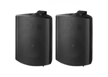 COPPIA CASSE ACUSTICHE 4 Ohm 90W nero Garanzia 3 anni