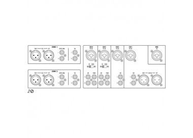 MIXER 2 ZONE INDIPENDENTI