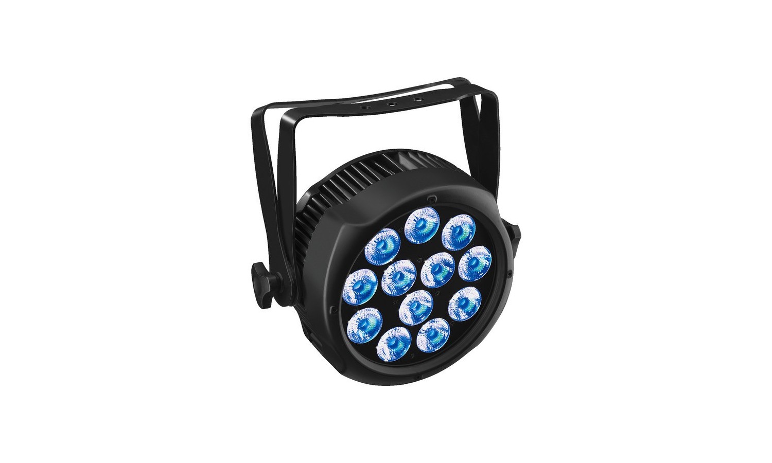 PROIETTORE IP65 LED. 12LED RGBWA+UV 10W*Garanzia 1 anno