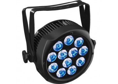 PROIETTORE IP65 LED. 12LED RGBWA+UV 10W*Garanzia 1 anno