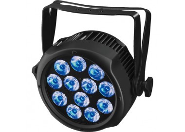 PROIETTORE IP65 LED. 12LED RGBWA+UV 10W*Garanzia 1 anno