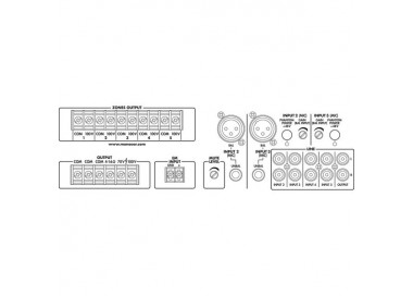 AMPLIMIXER 5ZONE CON MP3