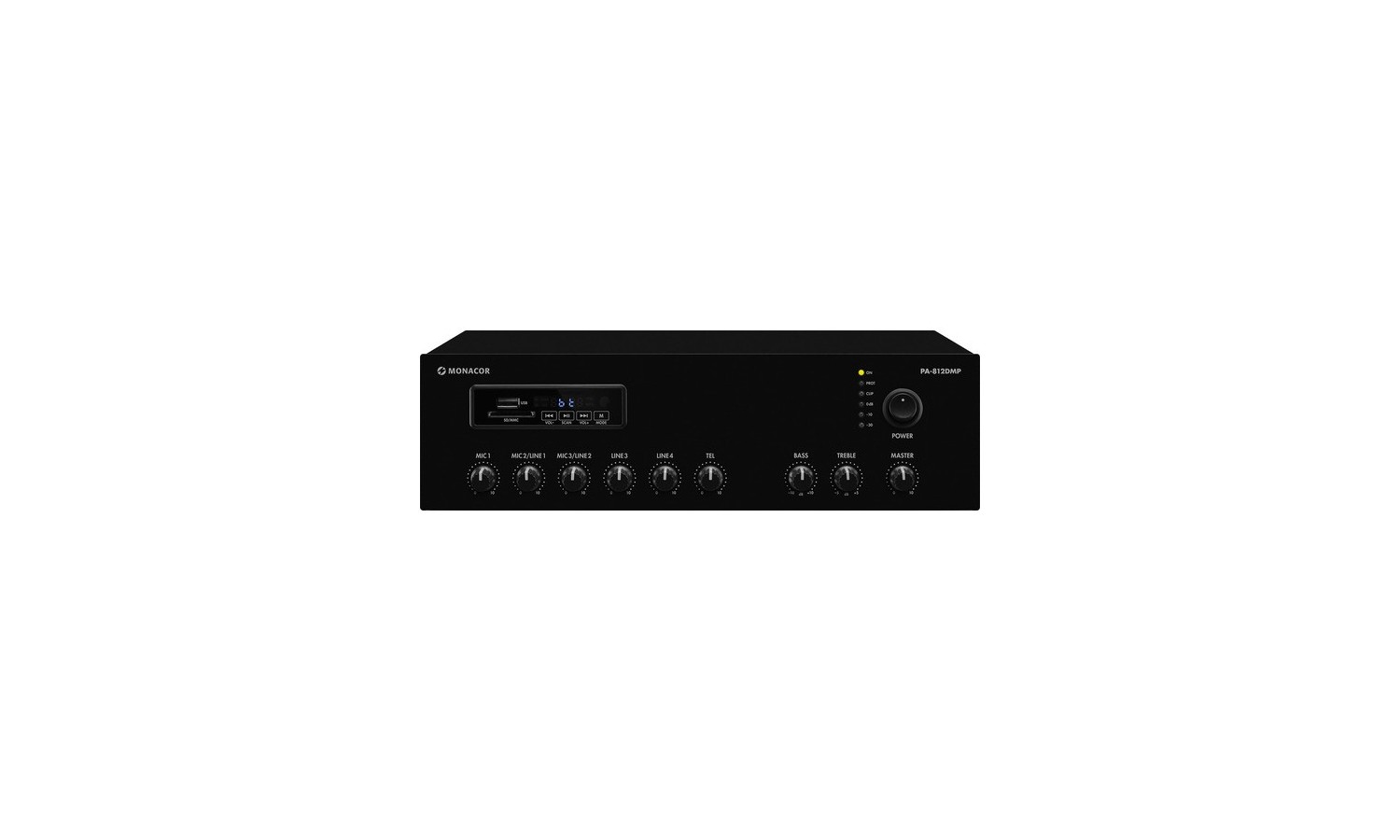AMPLIMIXER 100V 120W CON MP3 TUNER E BT
