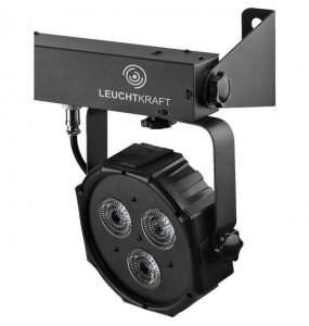 SET DI 4 PAR A LED. 3 LED RGB 9W + STATIVO E BAG Garanzia 1