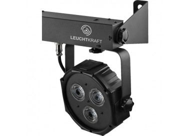 SET DI 4 PAR A LED. 3 LED RGB 9W + STATIVO E BAG Garanzia 1