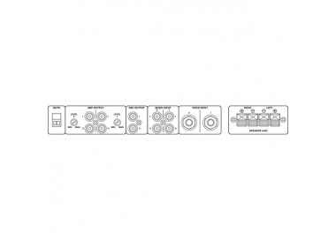 AMPLI STEREO 4 CH Garanzia 3 anni
