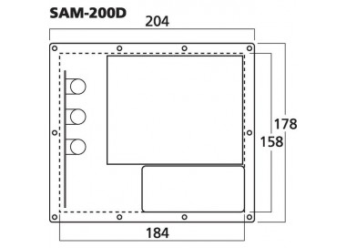 MODULO ATTIVO 200W RMS