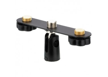 SUPPORTO PER DUE MICROFONI