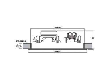DIFFUSORE A PARETE HI-FI 2 VIE 8? 70W