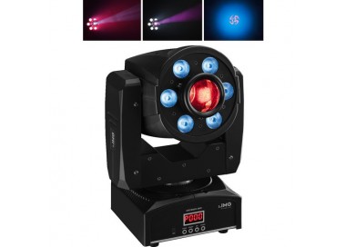 MOVING-HEAD WASHER 6X8W LED RGBW Garanzia 1 anno