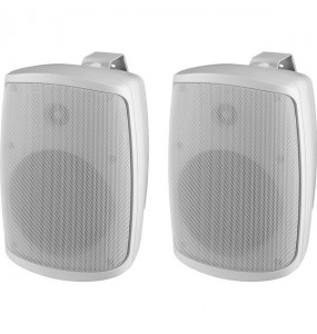 COPPIA CASSE ACUSTICHE 2 VIE 30W IP65 8Ohm bianche