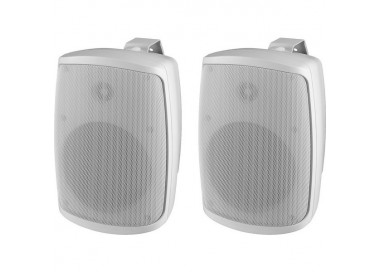 COPPIA CASSE ACUSTICHE 2 VIE 30W IP65 8Ohm bianche