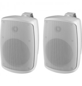 COPPIA CASSE ACUSTICHE 2 VIE 40W IP65 8Ohm bianche