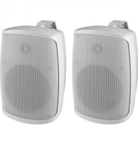 COPPIA CASSE ACUSTICHE 2 VIE 50W IP65 8Ohm bianche