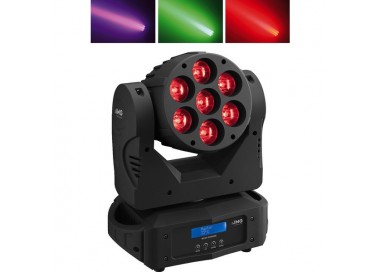 MOVING HEAD WASHER 7X15W LED RGBW* Garanzia 1 anno