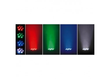MINI LED MOVING-HEAD WASHER 7X10W Garanzia 1 anno