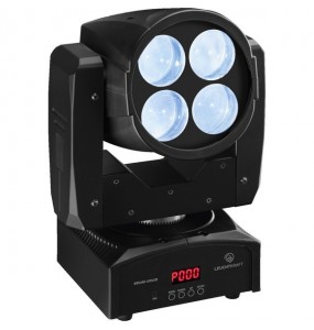 MOVING HEAD BEAM 4X10W LED WHITE* Garanzia 1 anno