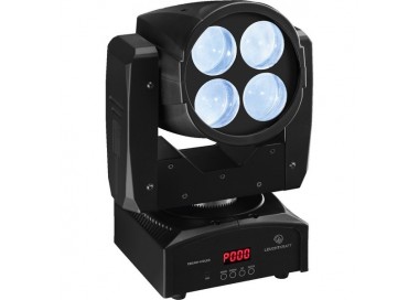 MOVING HEAD BEAM 4X10W LED WHITE* Garanzia 1 anno