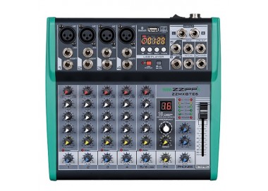 MIXER COMPATTO 6 CANALI DSP BT