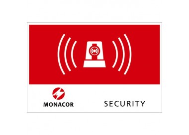 ETICHETTA "ALARM", ADESIVA ALL'INTERNO