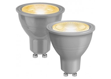 LAMPADA LED SMD CON RIFLETTORE, GU10, 230 V/5 W, BIANCO CALDO