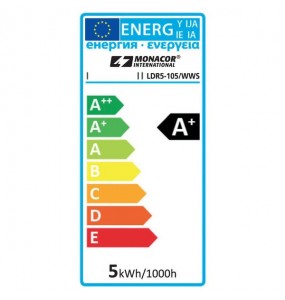 LAMPADA LED SMD CON RIFLETTORE, GU10, 230 V/5 W, BIANCO CALDO