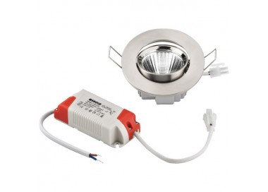 SPOT DA PANNELLO CON LED, ROTONDO E PIATTO 5 W